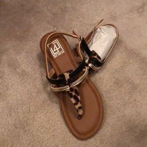 New Leopard Sandals